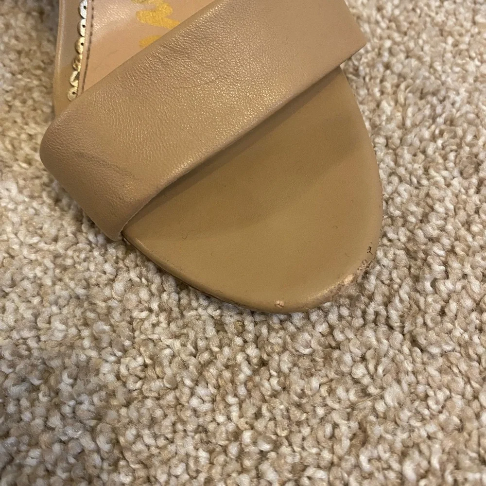 Sam Edelman Women's Yaro Tan Heels 7.5